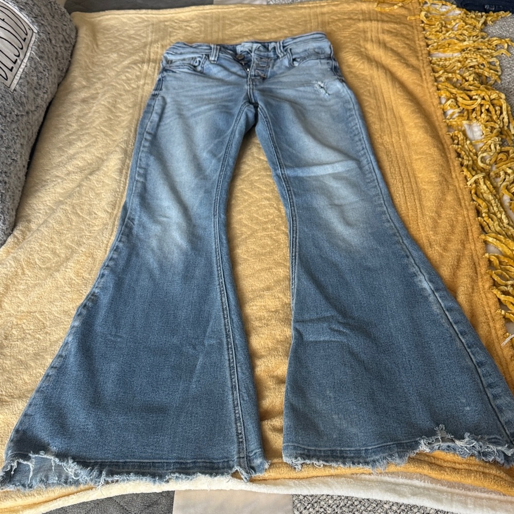 KanCan Light Blue Flare Jeans